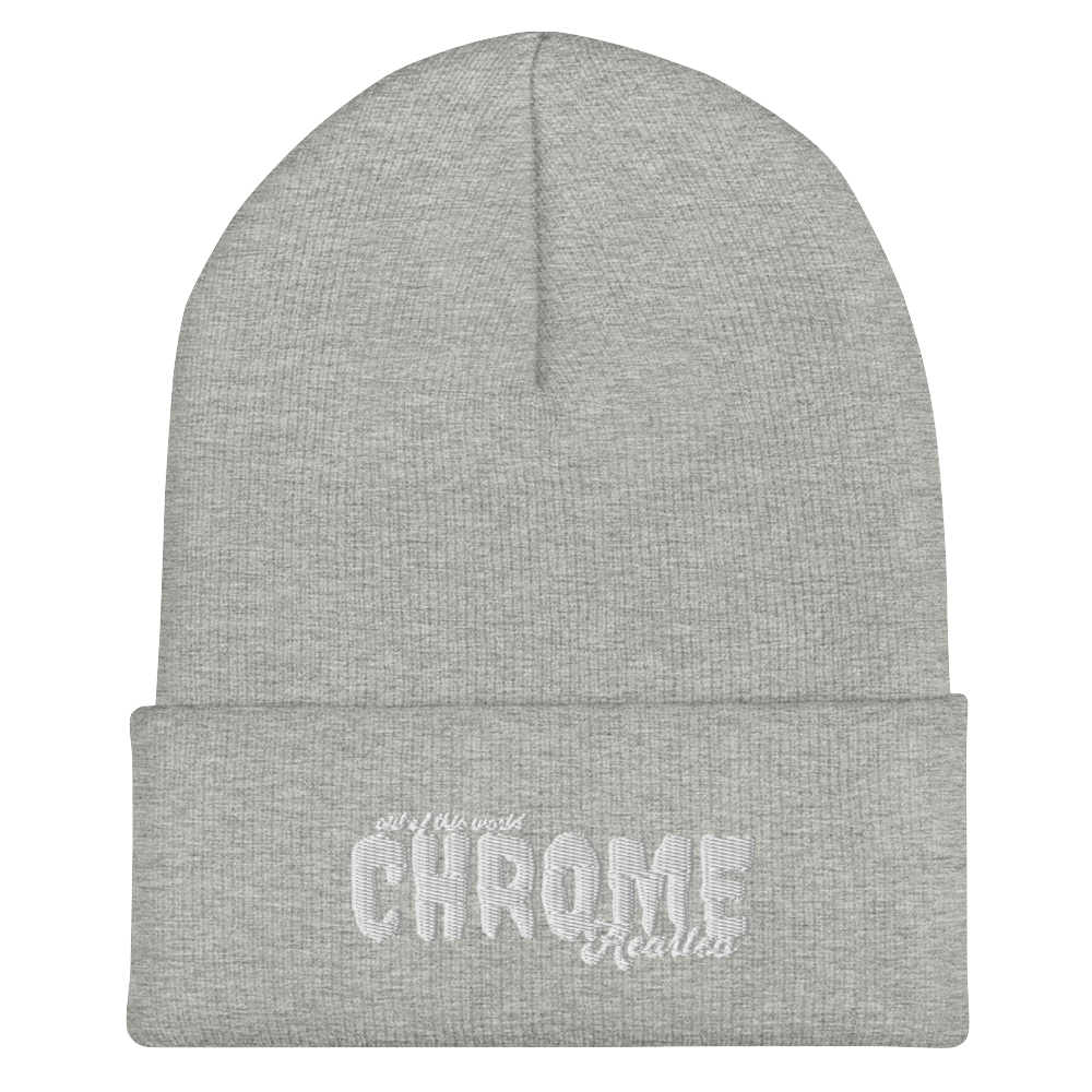 CHROME HEARTED | WHITE | BEANIE