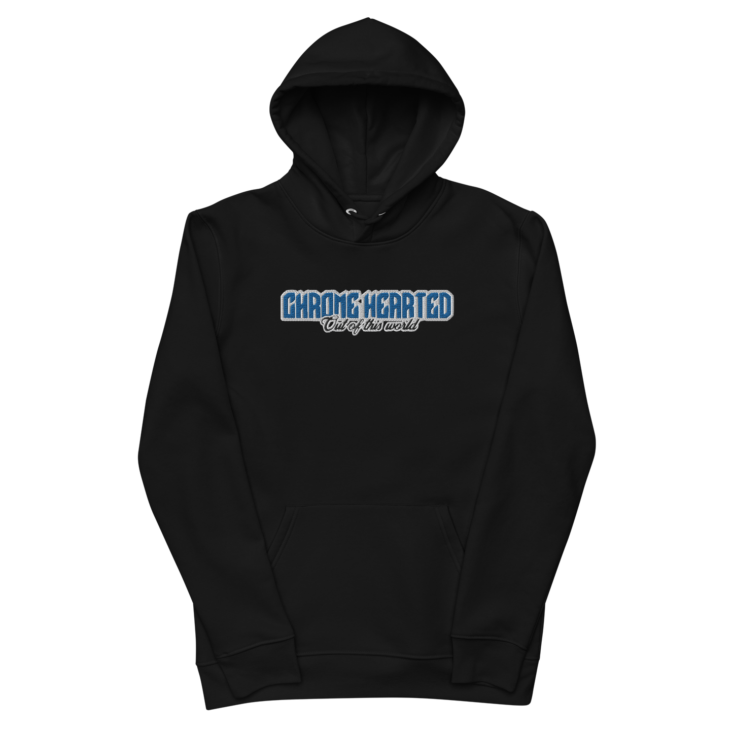 CHROME HEARTED | BLUE/WHITE/BLACK | HOODIE