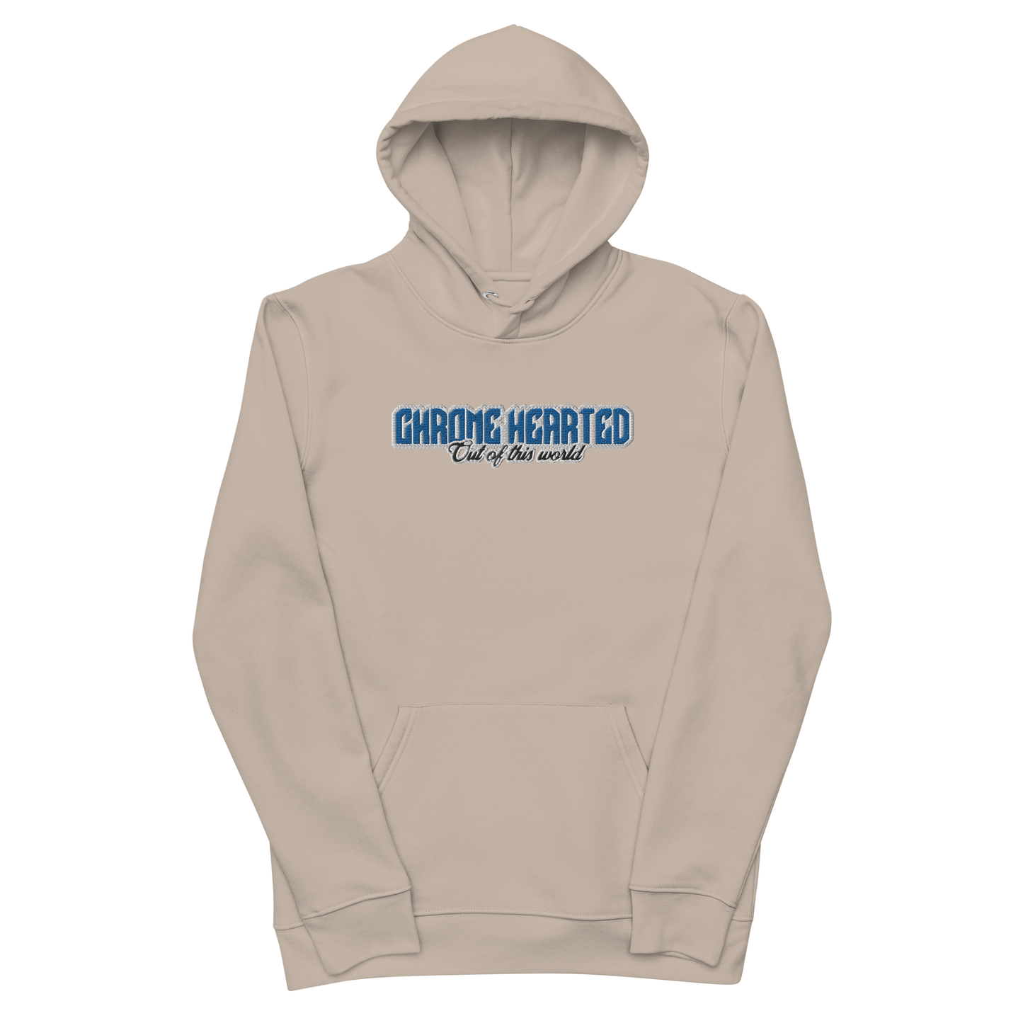 CHROME HEARTED | BLUE/WHITE/BLACK | HOODIE