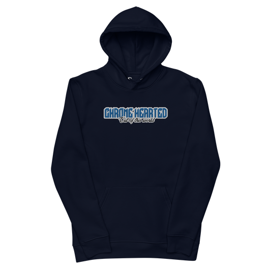 CHROME HEARTED | BLUE/WHITE/BLACK | HOODIE