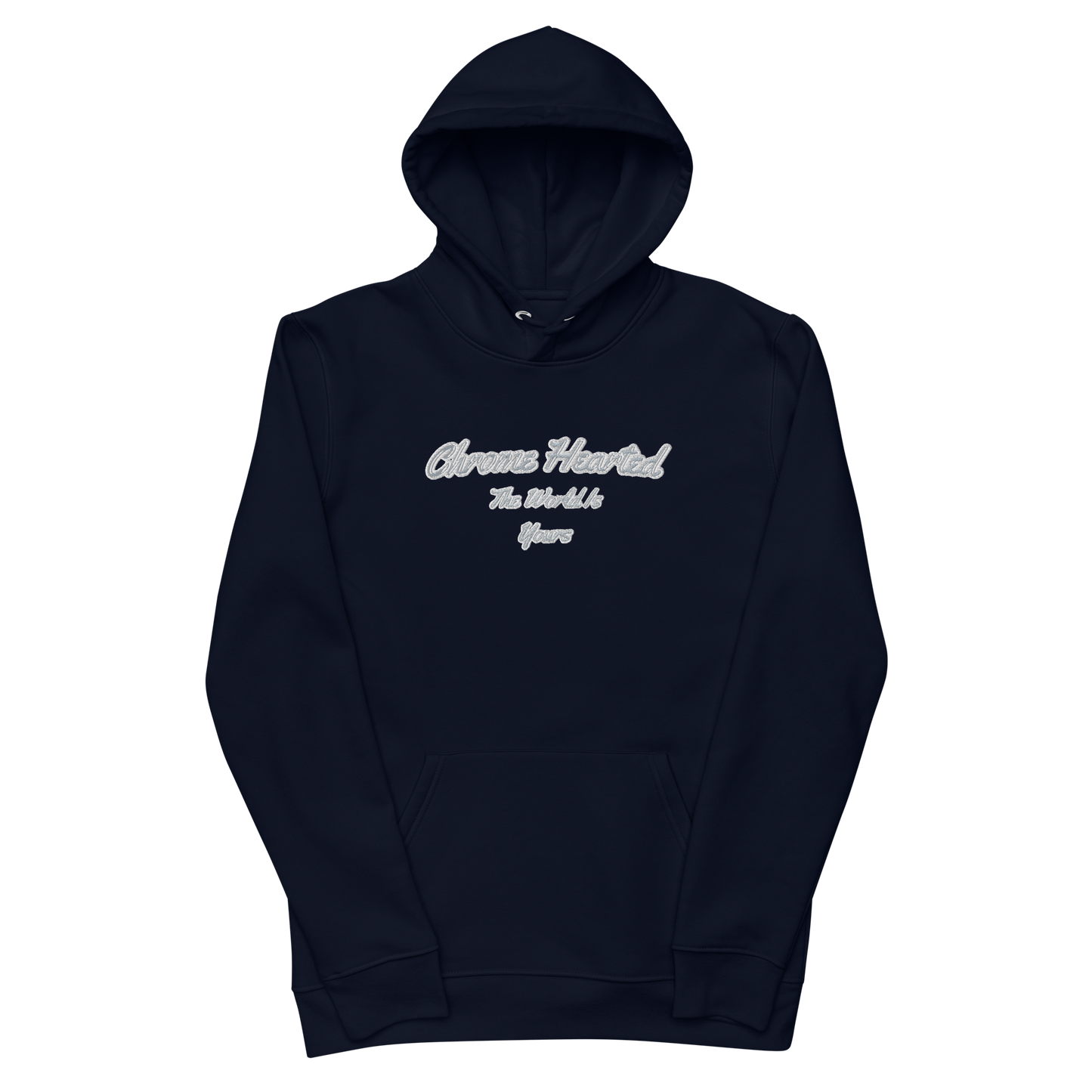 CHROME HEARTED | THE WORLD IS YOURS | HOODIE