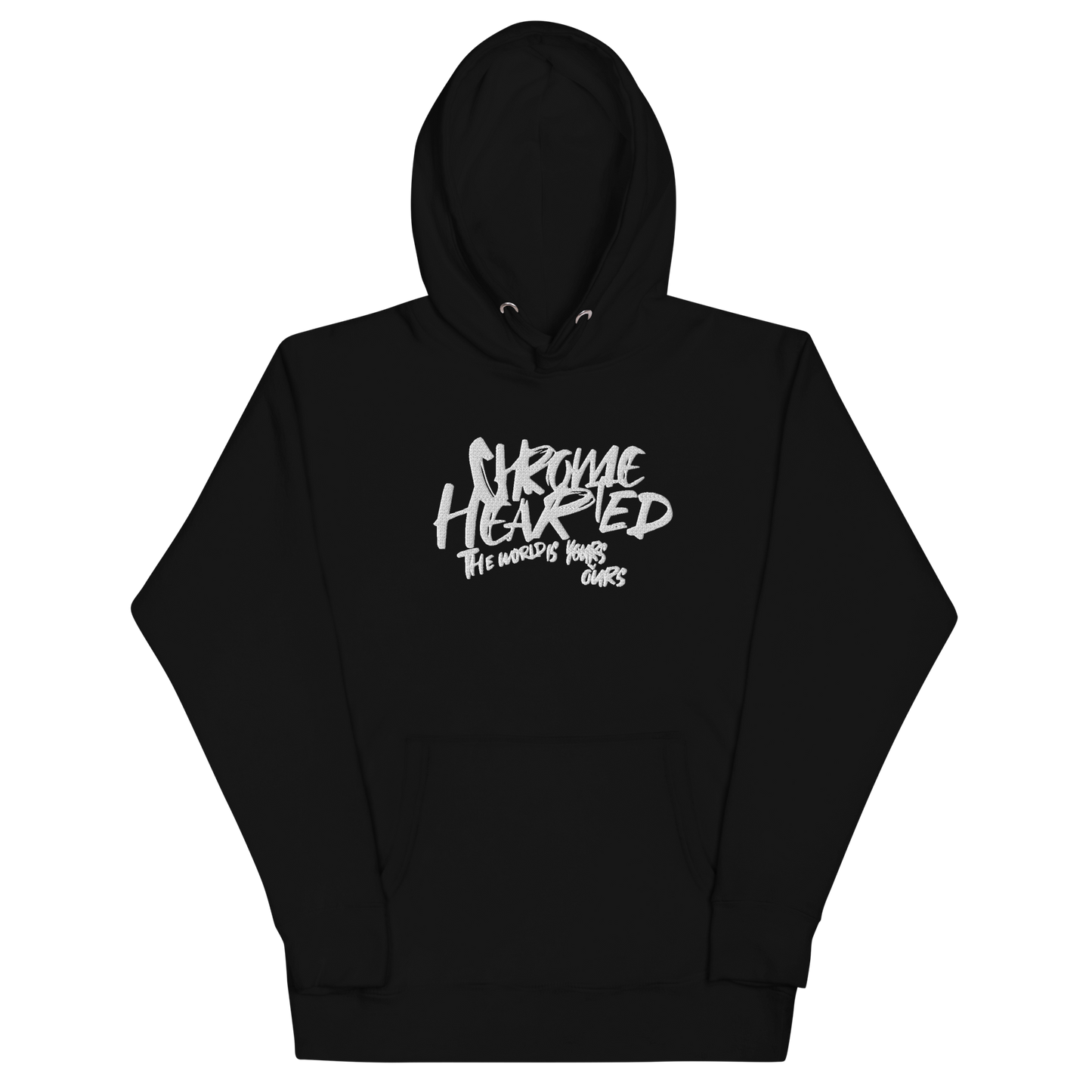 CHROME HEARTED | WHITE/GRAFFITI | HOODIE