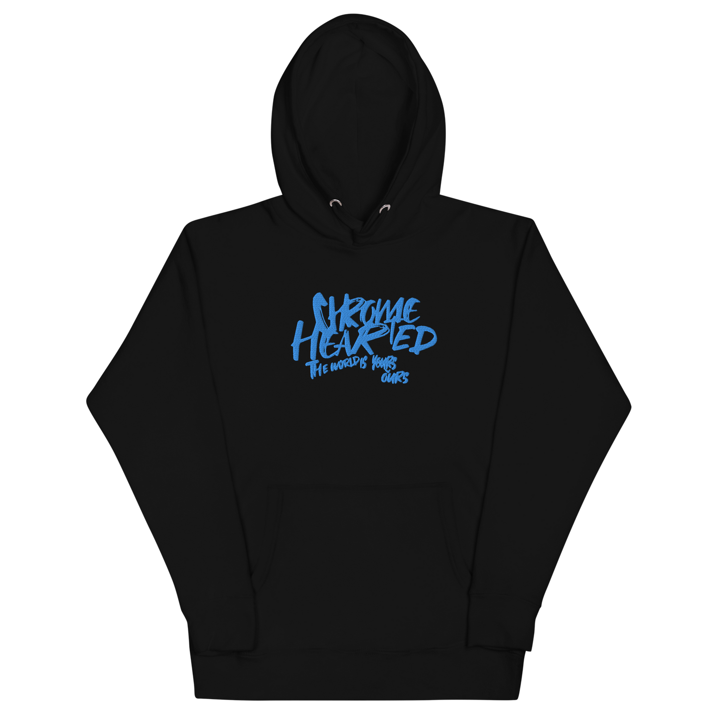 CHROME HEARTED | BLUE/GRAFFITI | HOODIE