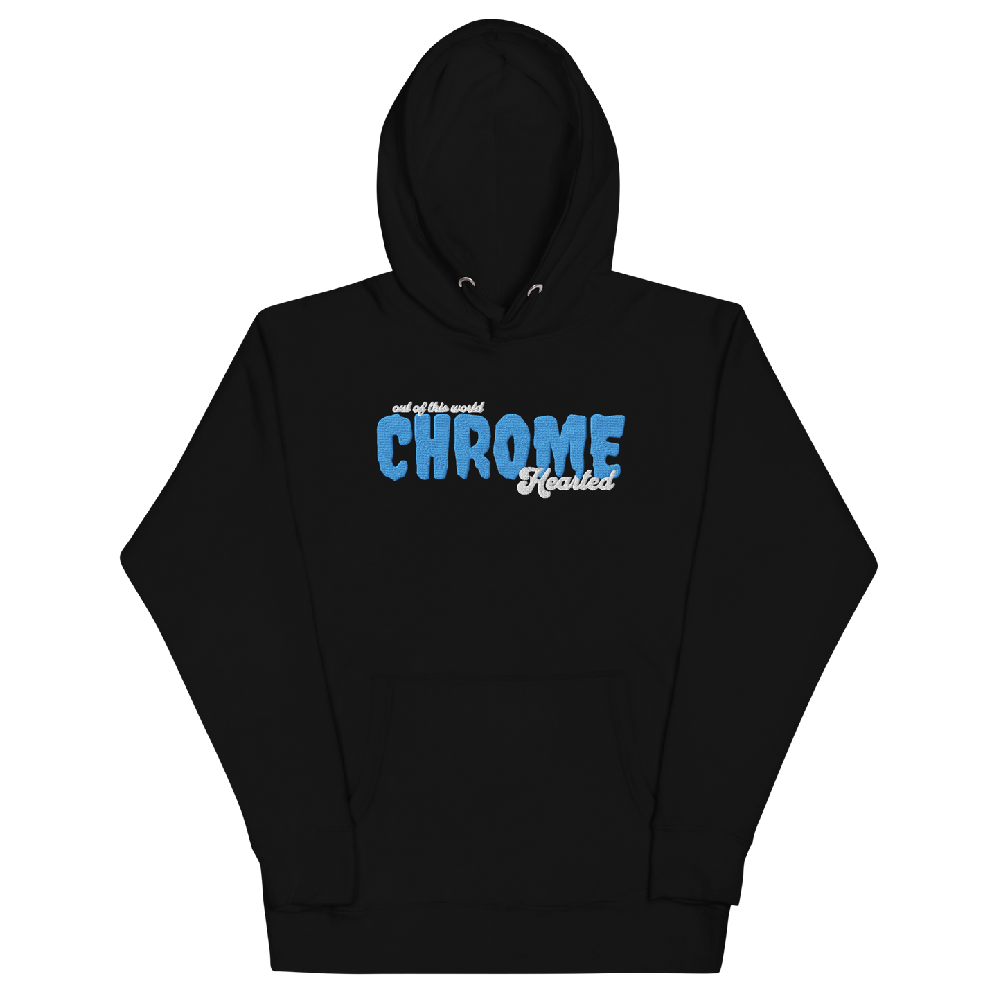 CHROME HEARTED | BLUE/CHROME | HOODIE