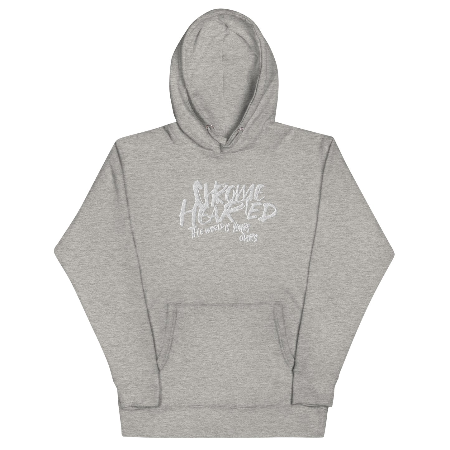 CHROME HEARTED | WHITE/GRAFFITI | HOODIE