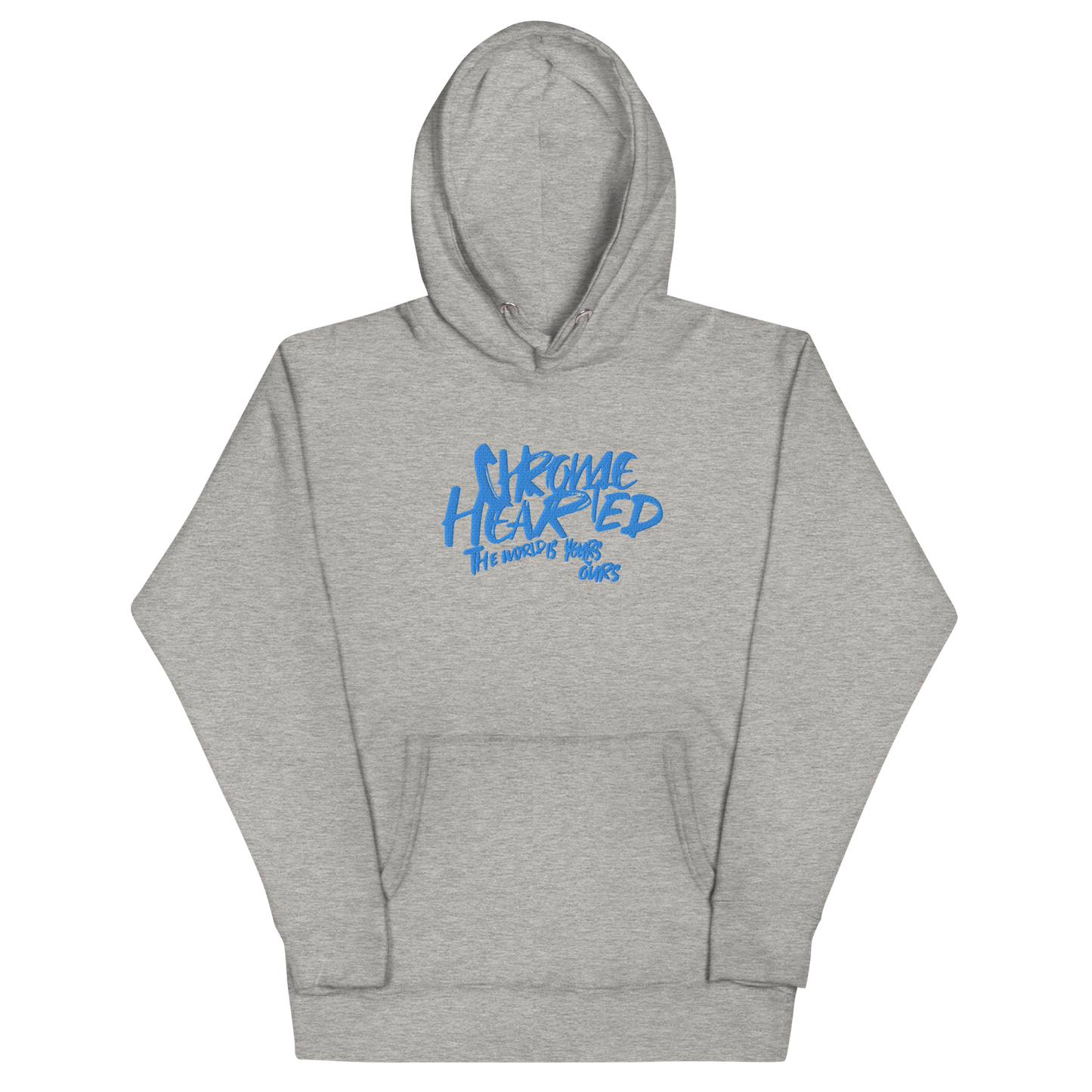 CHROME HEARTED | BLUE/GRAFFITI | HOODIE