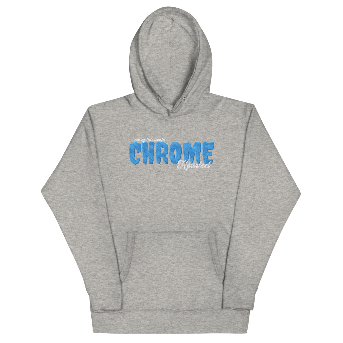 CHROME HEARTED | BLUE/CHROME | HOODIE