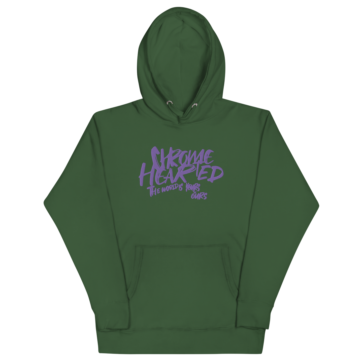 CHROME HEARTED | WORLD IS YOURS/OURS | HOODIE