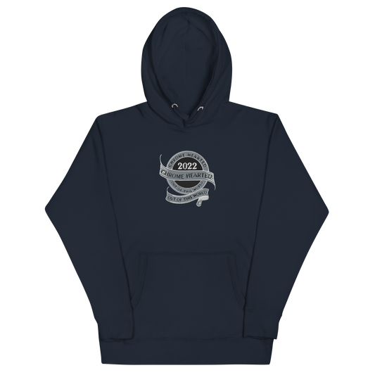 CHROME HEARTED | GREY/BADGE | HOODIE