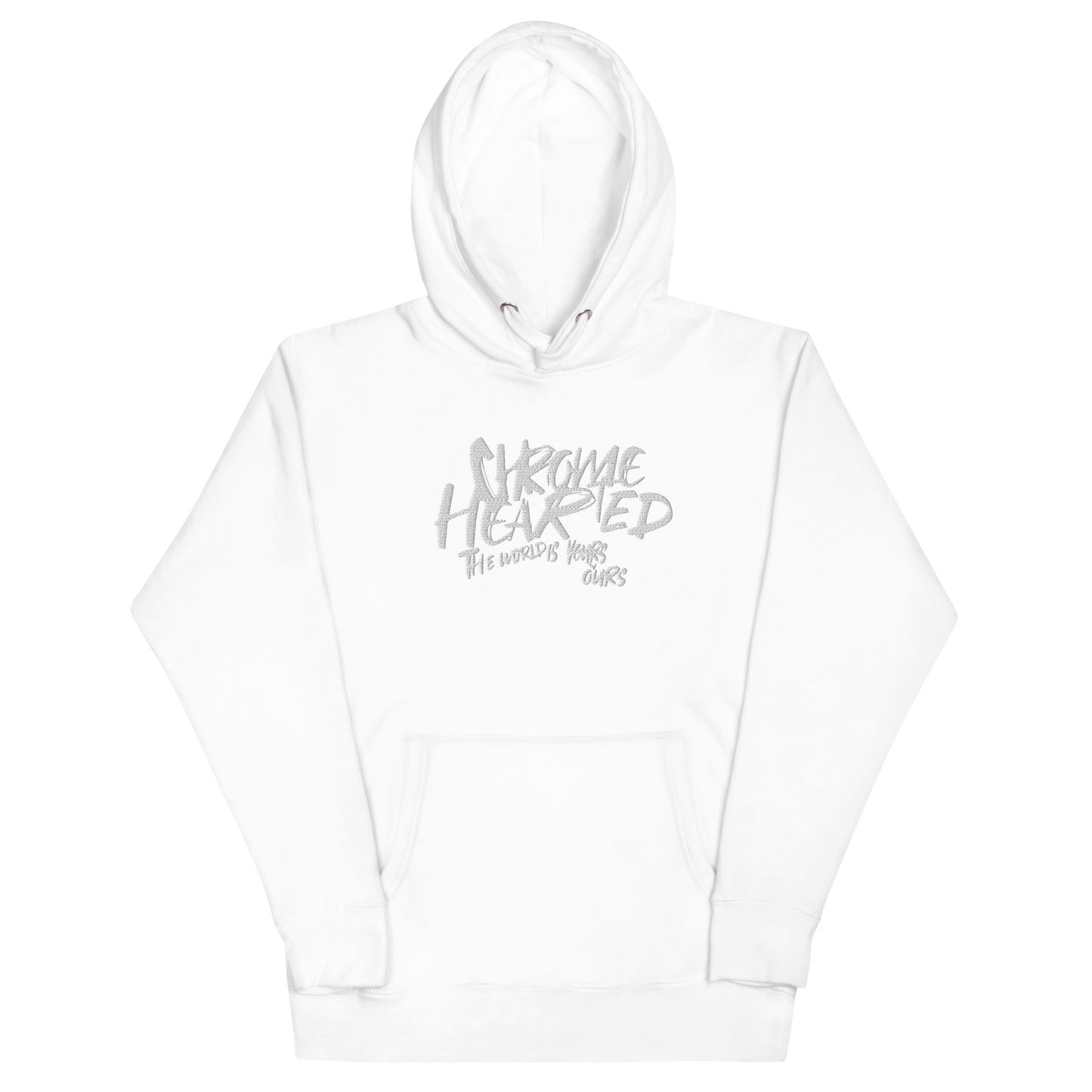 CHROME HEARTED | WHITE/GRAFFITI | HOODIE