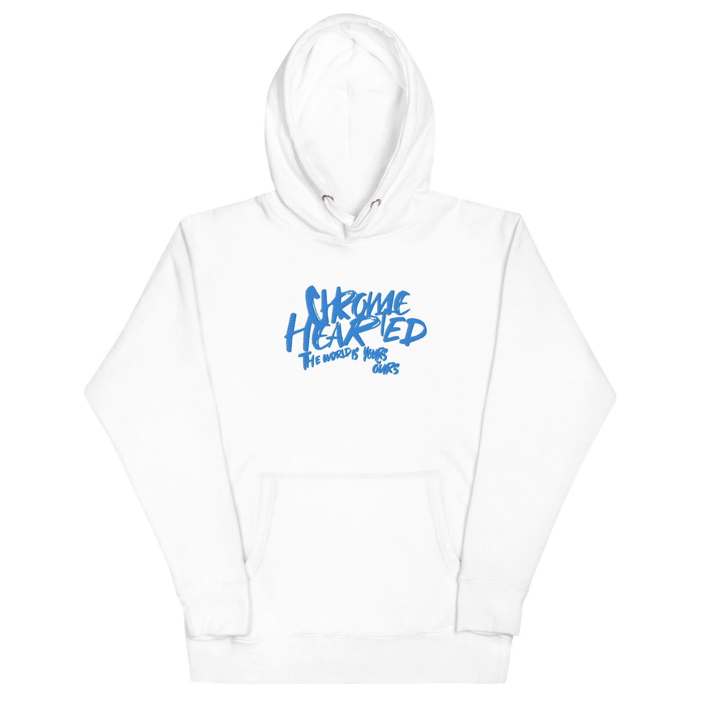 CHROME HEARTED | BLUE/GRAFFITI | HOODIE