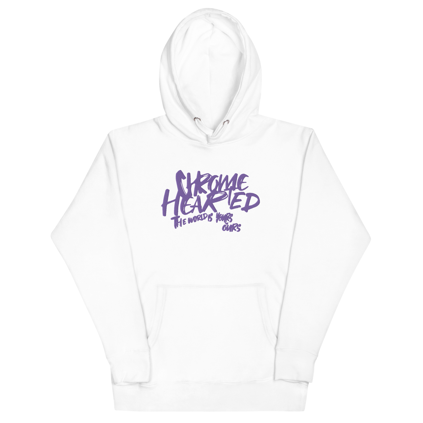 CHROME HEARTED | WORLD IS YOURS/OURS | HOODIE