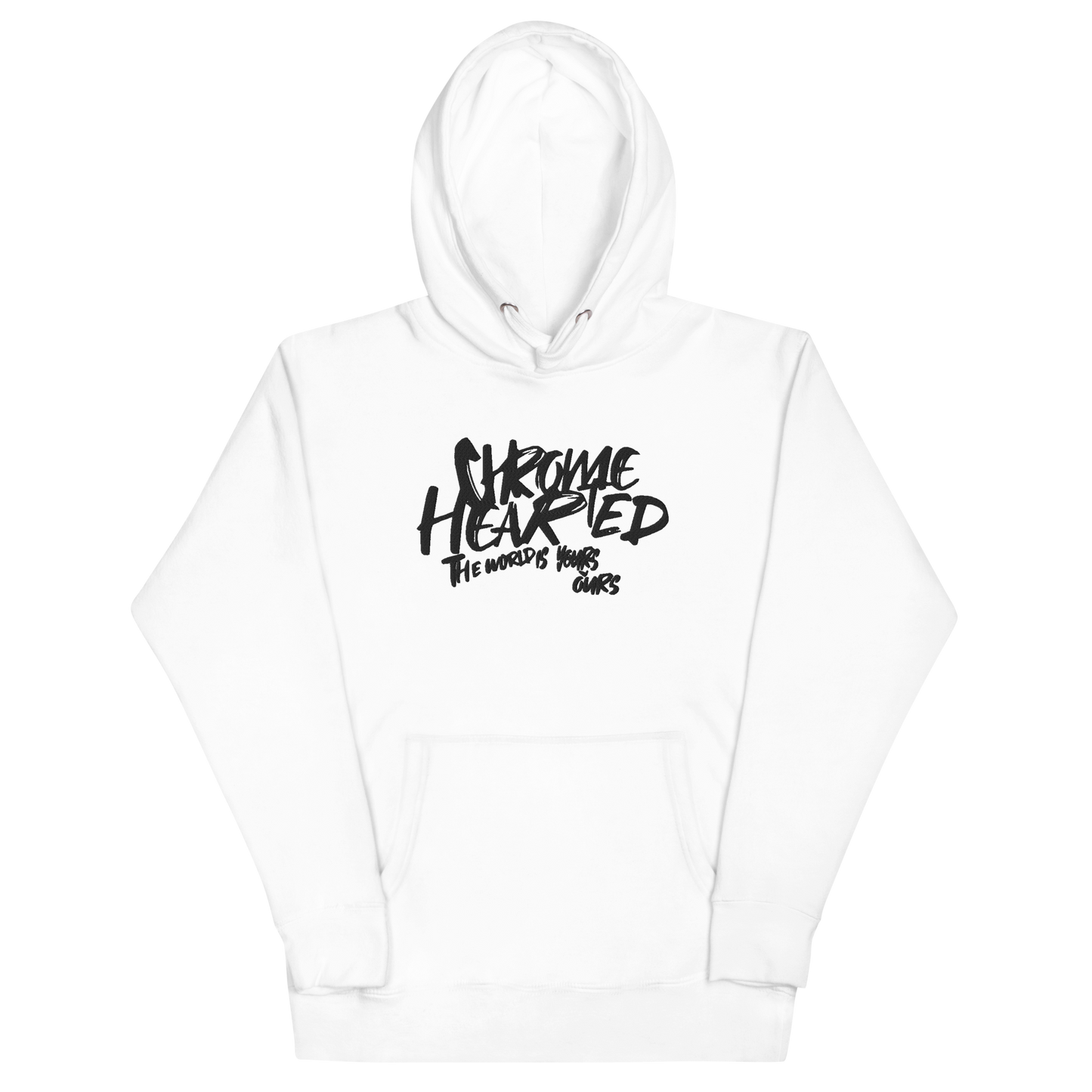 CHROME HEARTED | BLACK/GRAFFITI | HOODIE