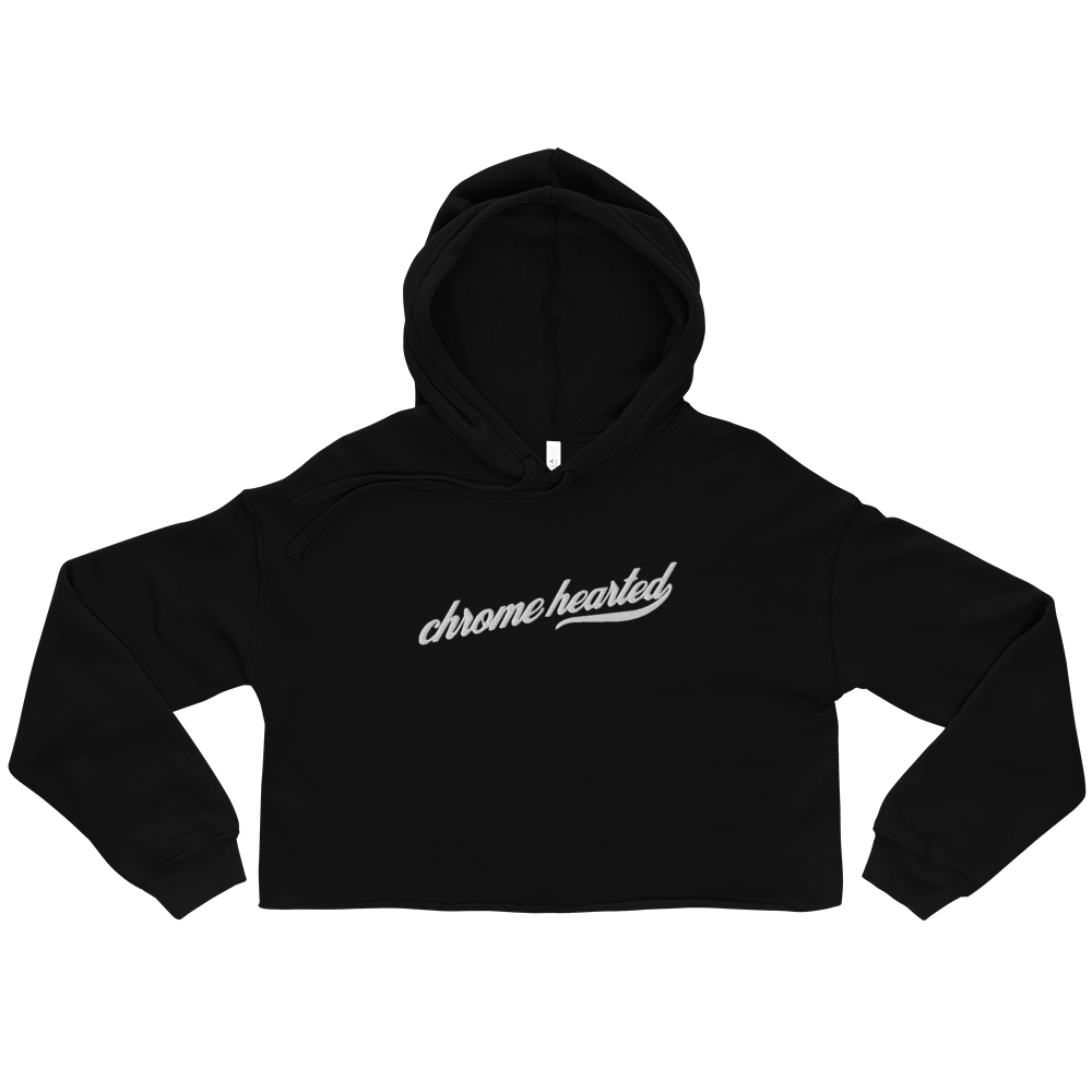 CHROME HEARTED | CROP HOODIE