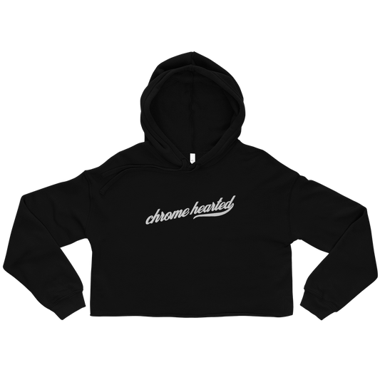 CHROME HEARTED | CROP HOODIE