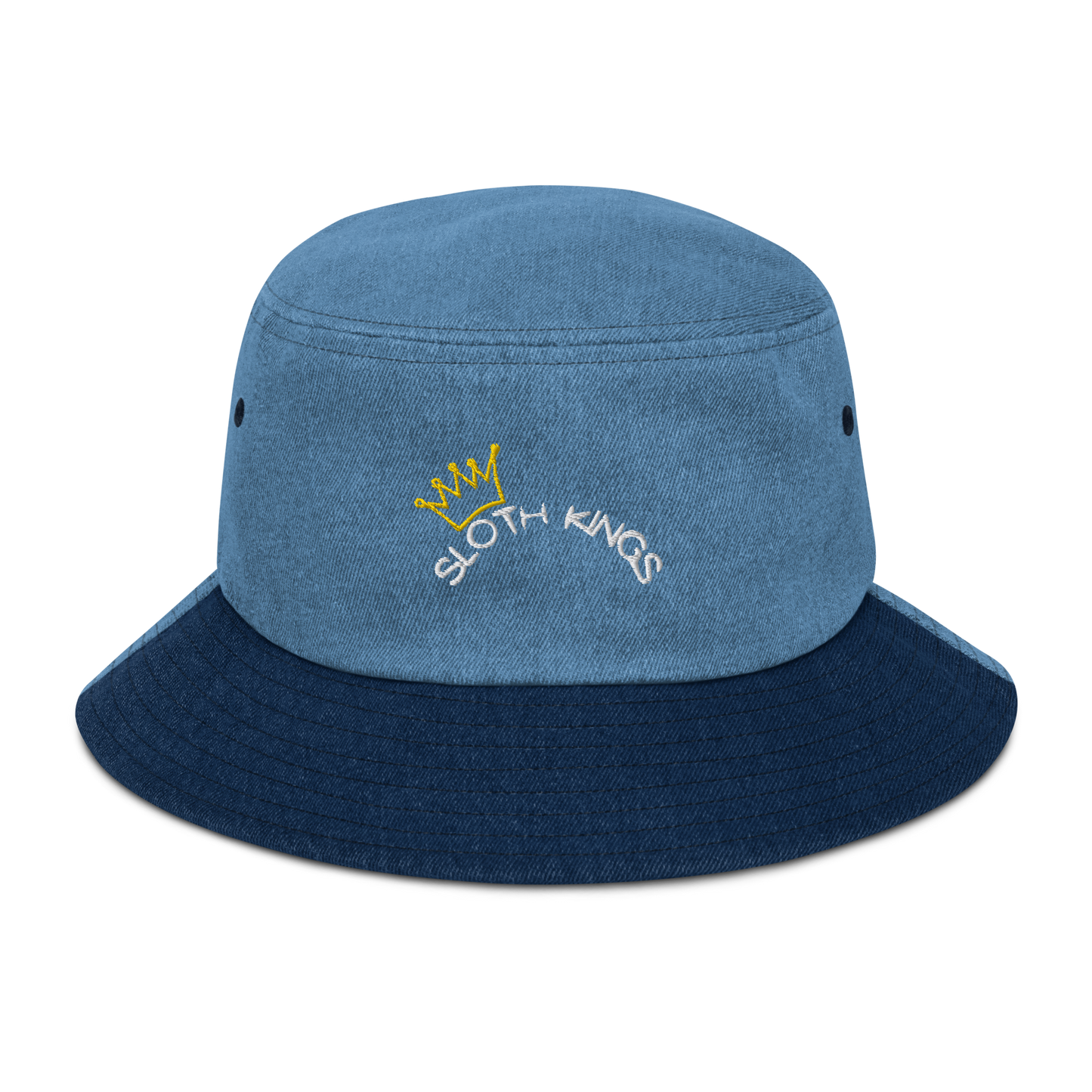 SLOTH KINGS - Denim bucket hat