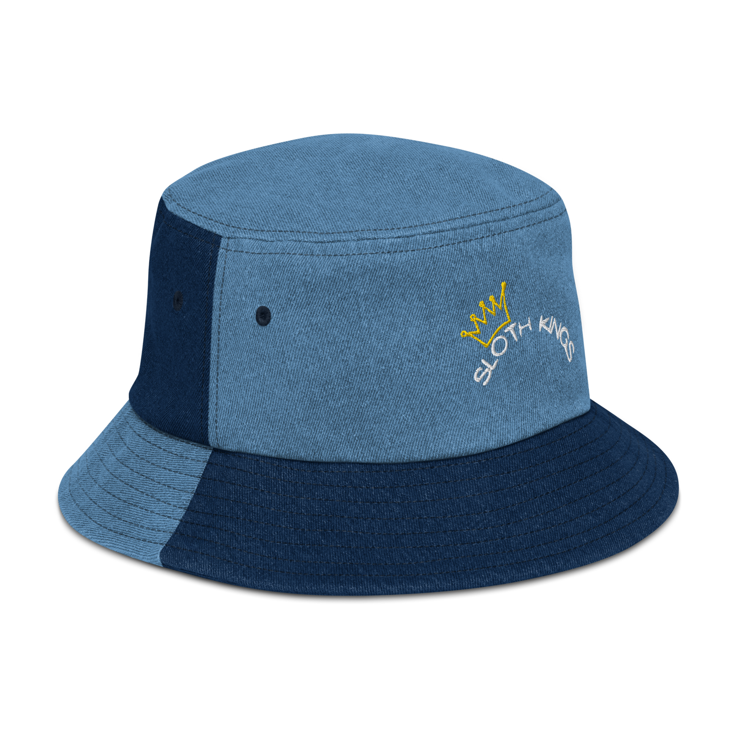 SLOTH KINGS - Denim bucket hat