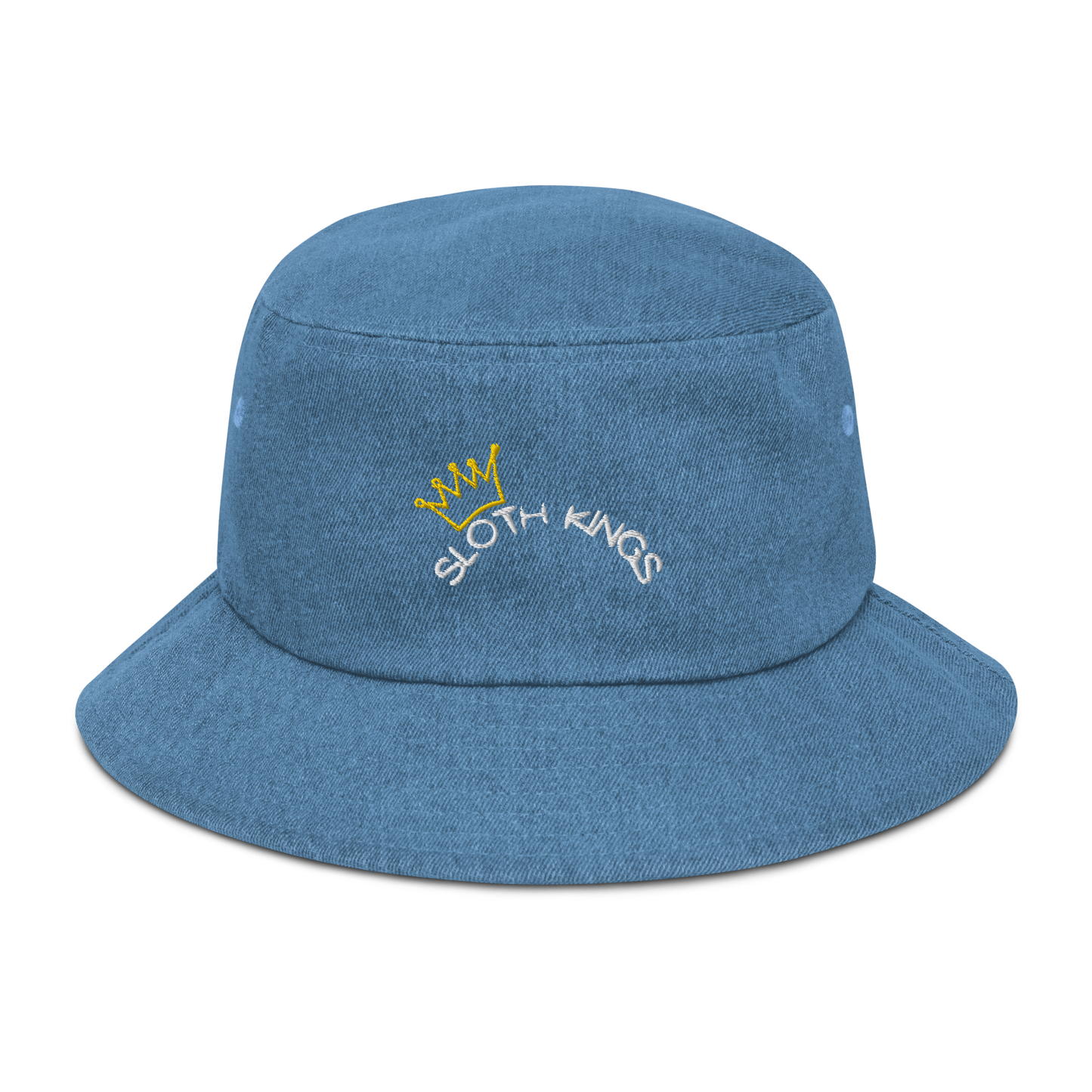 SLOTH KINGS - Denim bucket hat