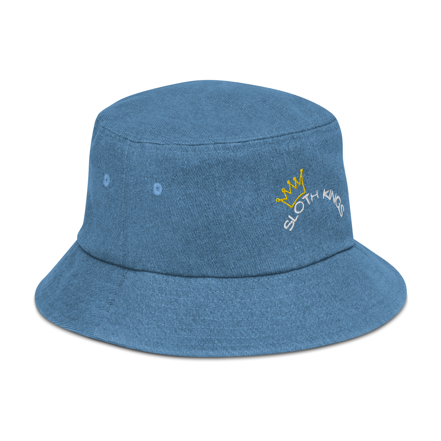 SLOTH KINGS - Denim bucket hat