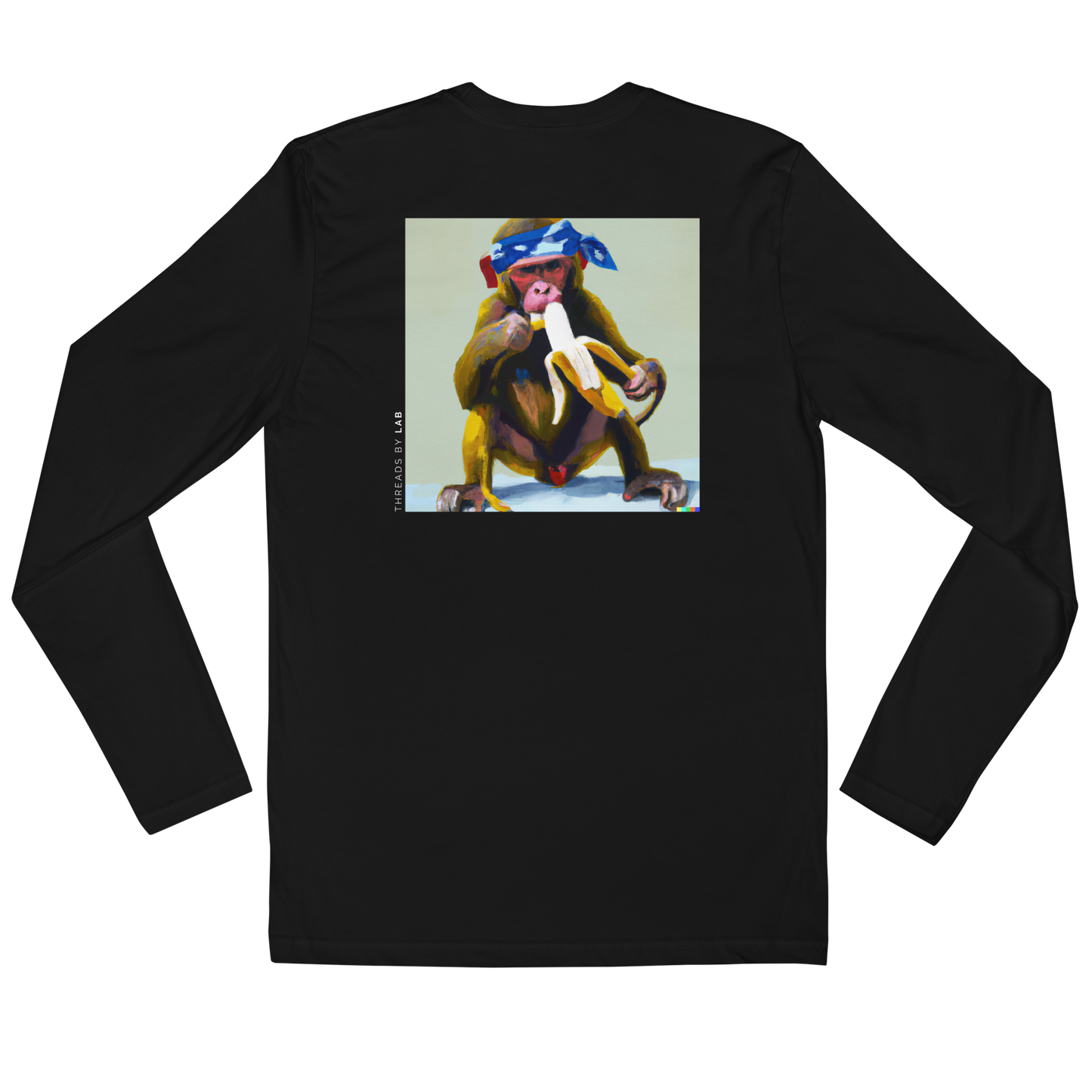 MONKEY CLUB - Long Sleeve Fitted Crew