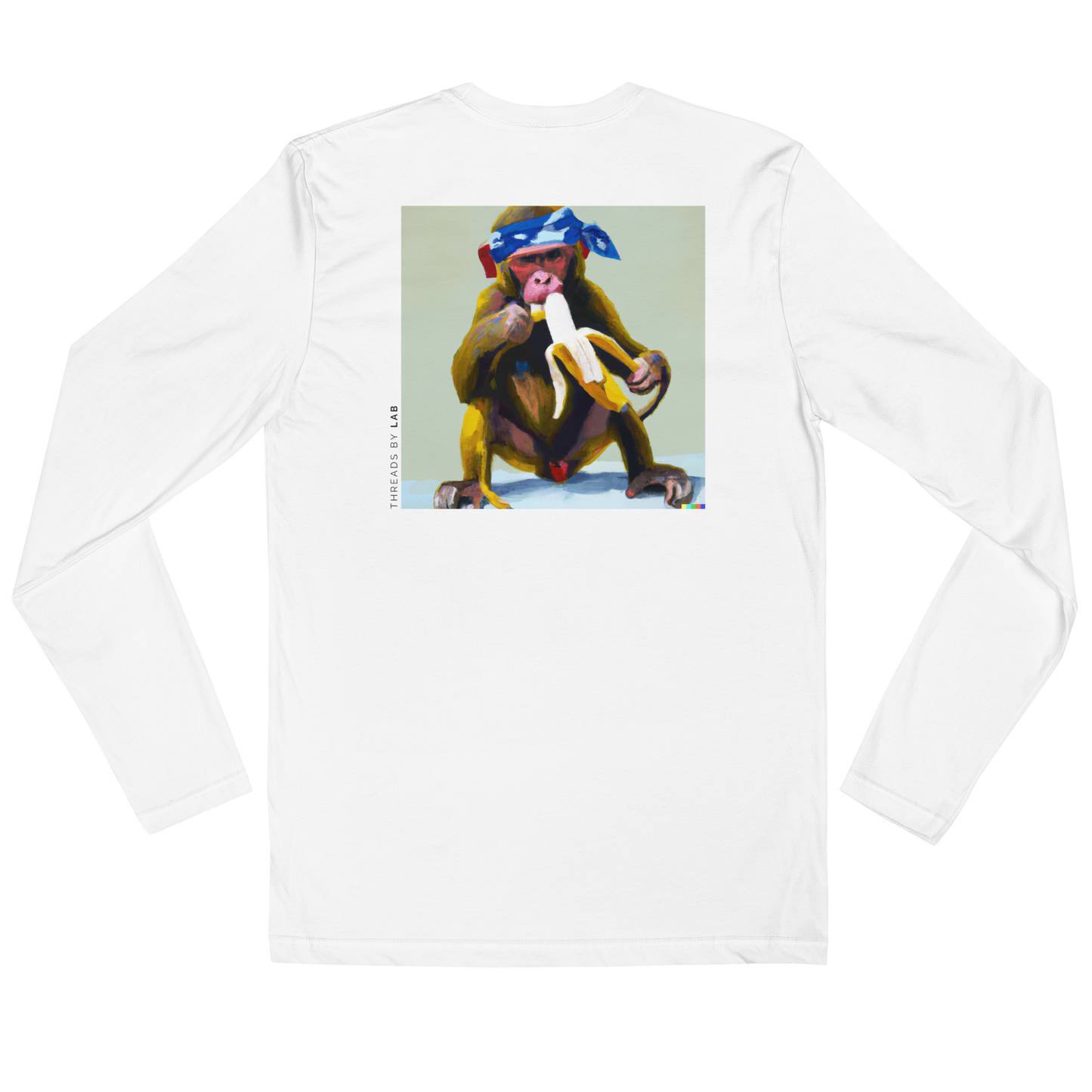 MONKEY CLUB - Long Sleeve Fitted Crew