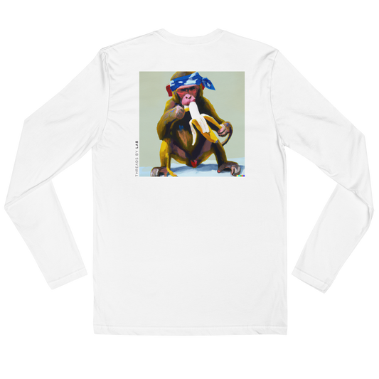 MONKEY CLUB - Long Sleeve Fitted Crew