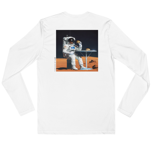 GRAVITY BURGER - Long Sleeve Fitted Crew