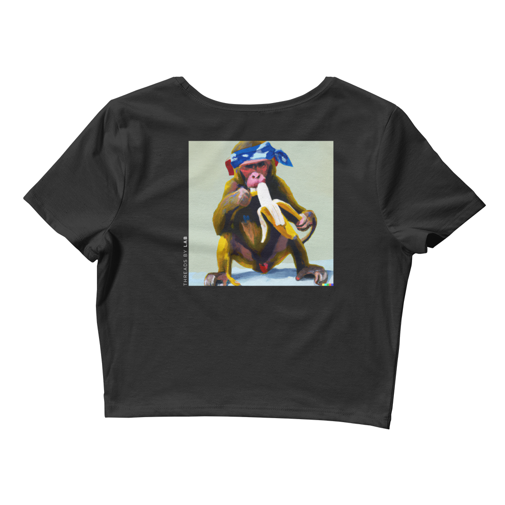 MONKEY CLUB - Women’s Crop Tee