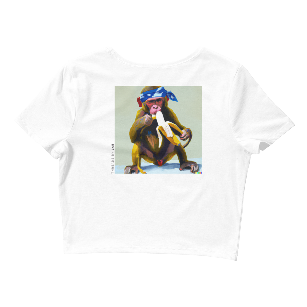 MONKEY CLUB - Women’s Crop Tee