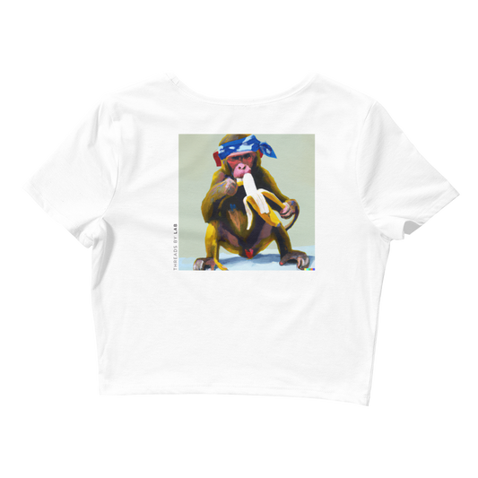 MONKEY CLUB - Women’s Crop Tee