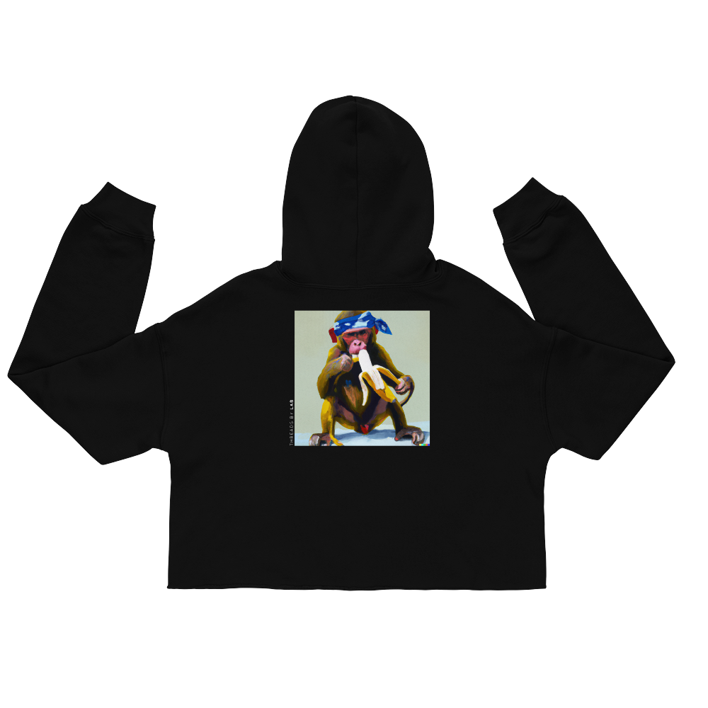 MONKEY CLUB - Crop Hoodie